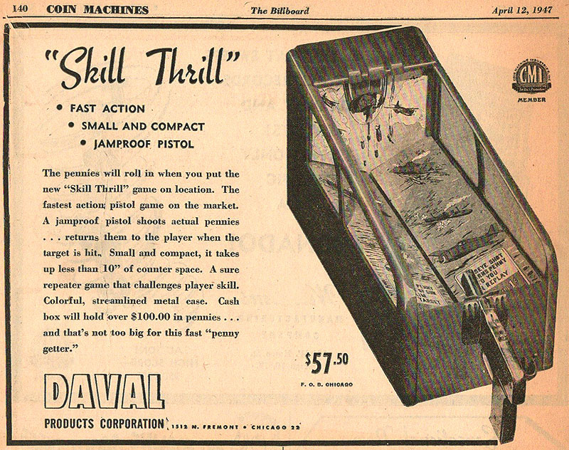 Daval Skill Thrill Ad